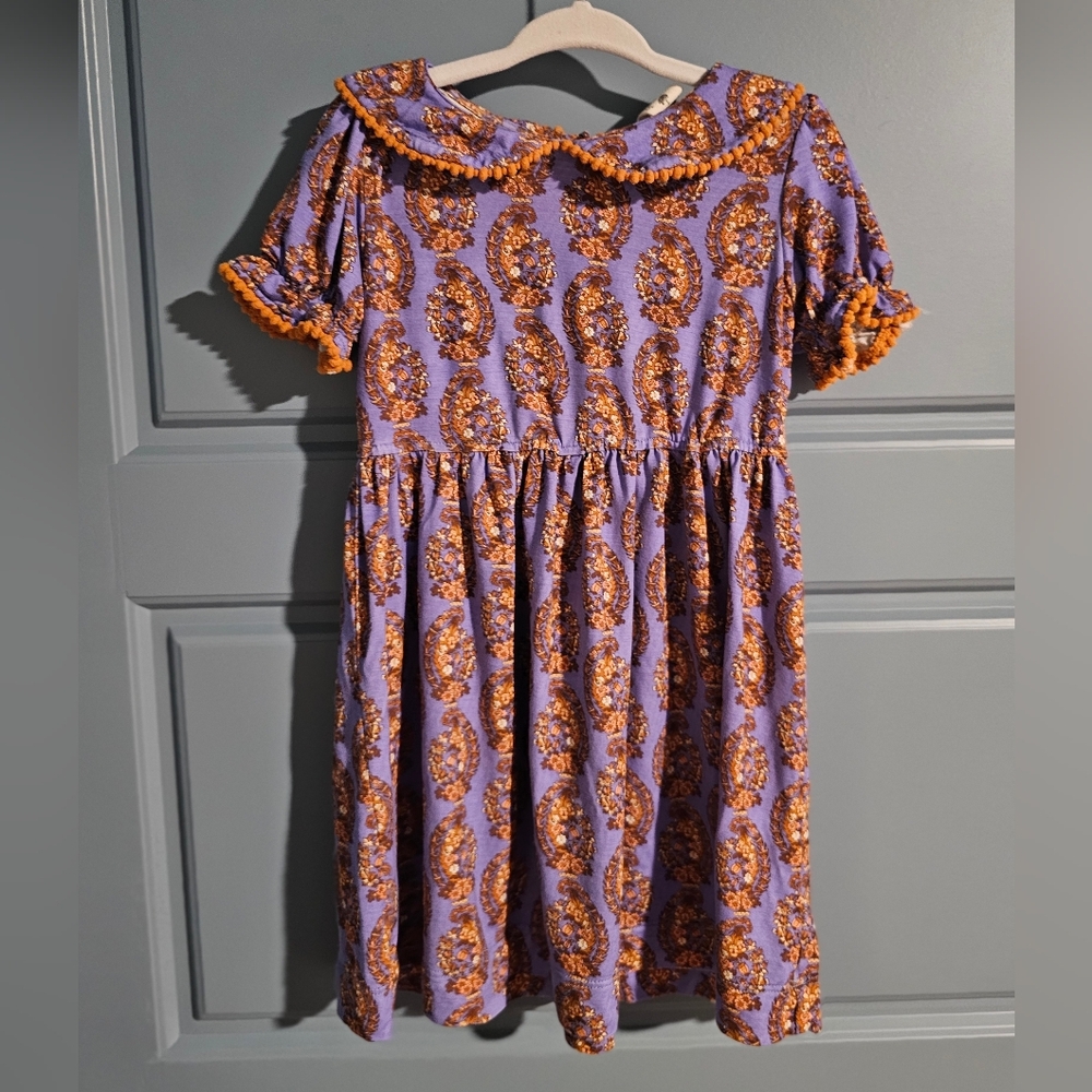 Kate Quinn Purple Floral Bamboo Dress 24m